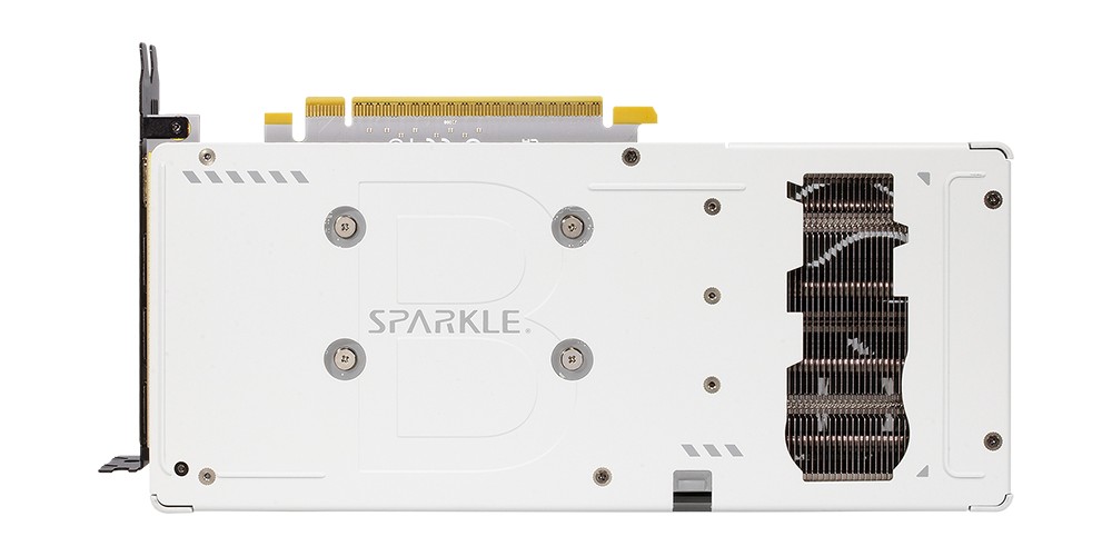 マザーオブパールスクロールカービング＊アイリスアゲート SPARKLE Intel Arc B570 GUARDIAN Luna OC ( SB570GW-10GOC
